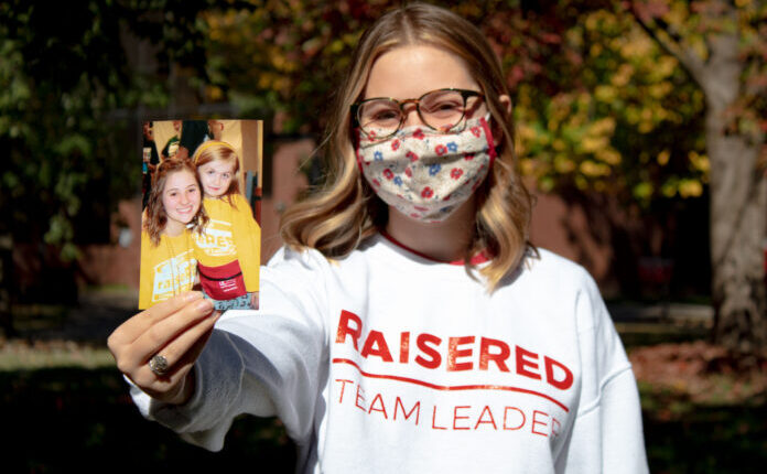 UofL student Taryn Kerley and her Audrey Nethery will be raising funds for raiseRED.